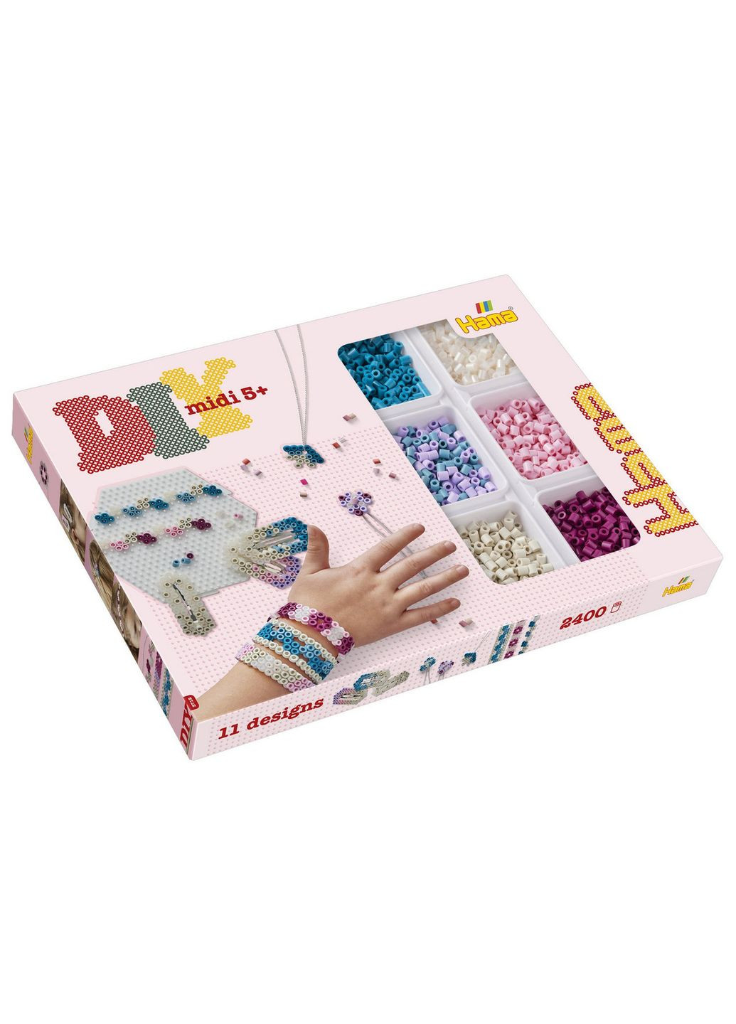 Термомозаїка Набір Модні прикраси Браслети зі скринькою (HM-3712) Hama (315333848)