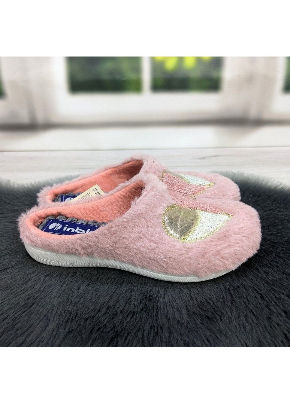 Тапочки домашні жіночі хутряні Inblu (303397270)