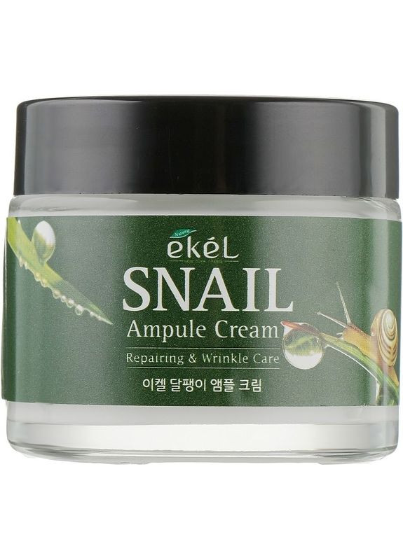 Ekel Крем для обличчя з екстрактом секрету равлика 70 мл — Крем, Південна Корея (328448670)