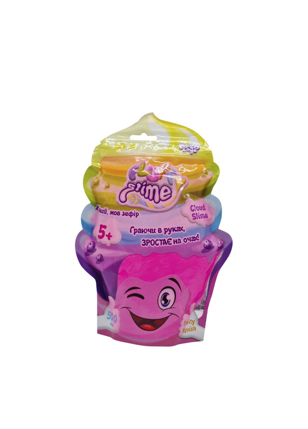 Вязкая масса Fluffy Slime цвет разноцветный CB-00218729 Danko Toys (353222978)