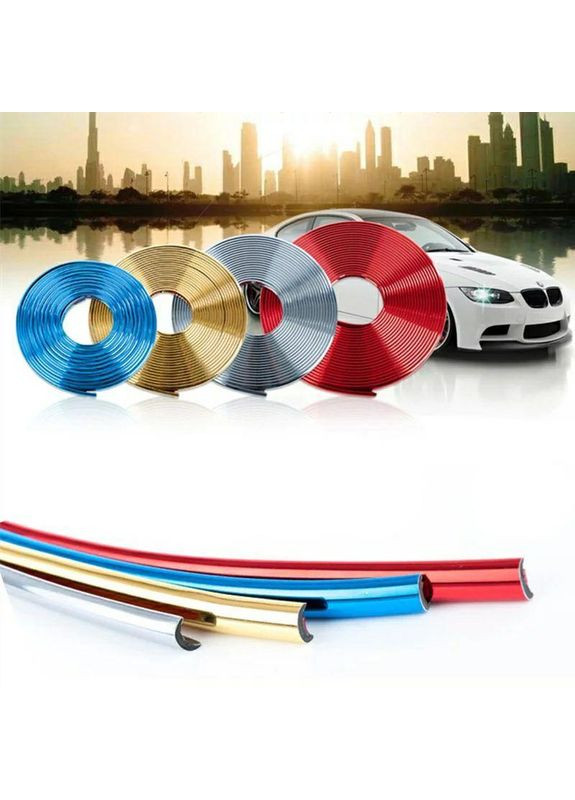 Універсальний молдинг для коліс, дверей, торпеди, країв втомобілю, тюніг стайлінг автомобіля ( BODY, колір CAR (369165372)