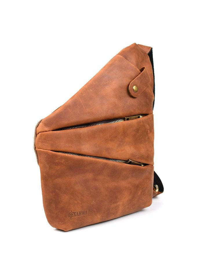Мужская сумка линг через плечо микс конваса и кожи RBC-6402-3md TARWA (298684467)
