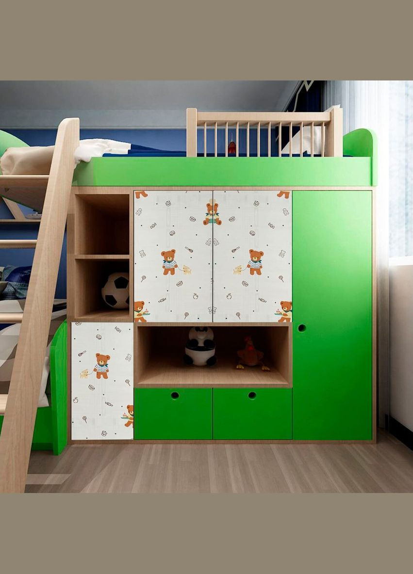 Самоклеюча плівка дитяча, Ведмедик 0,45х10м SW-00000818 Sticker Wall (316187317)