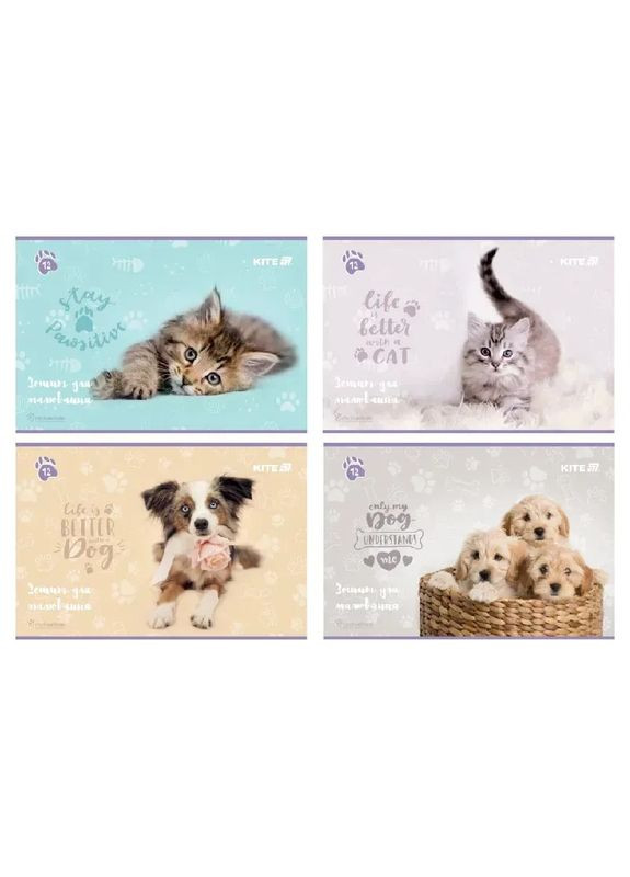 Тетрадь для рисования, 12 л., скоба Kite (351346870)