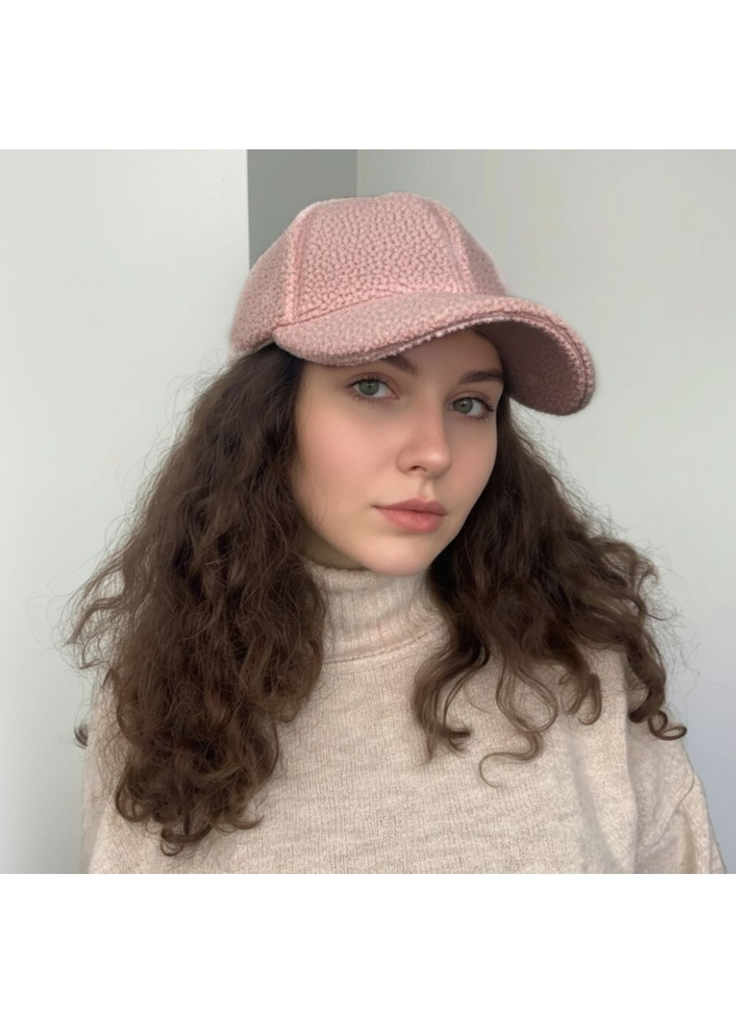 Кепка бейсболка однотонна Teddy 022 - рожева No Brand Кепка тедді (363319797)