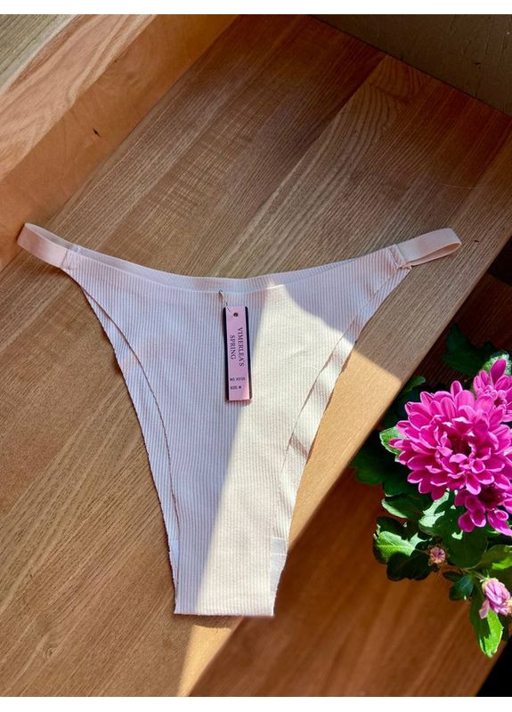 Трусики-танга на високій посадці з натуральної бавовни Vimerlea's spring Танга (360804686)