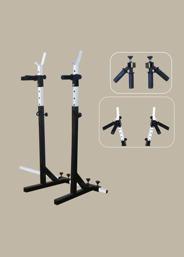 Стійки для присідання, жима лежачи та стоя, під штангу до 250 кг No Brand (326596797)