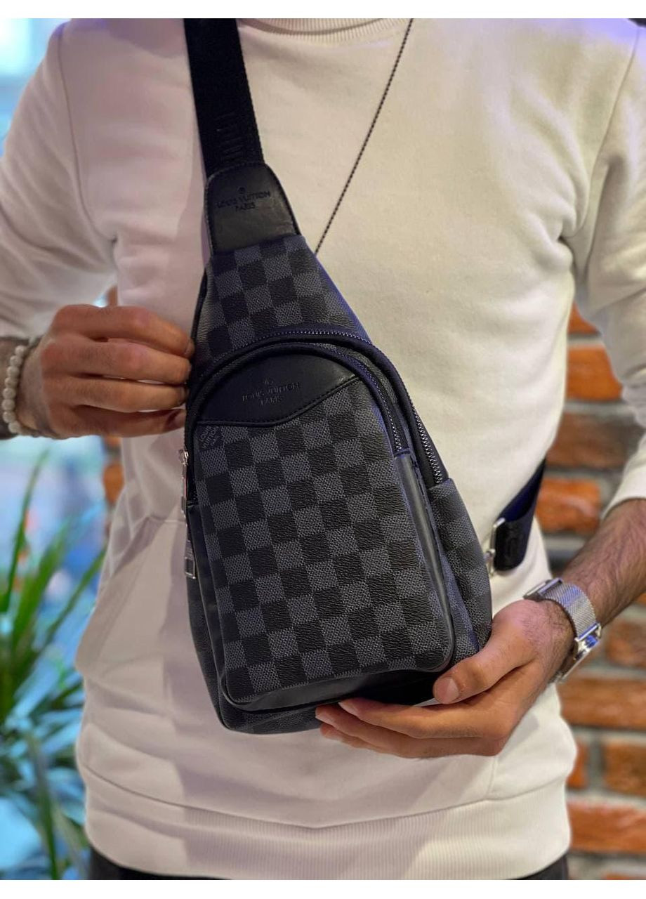 Сумка чорна унісекс (sm019) No Brand (366557875)