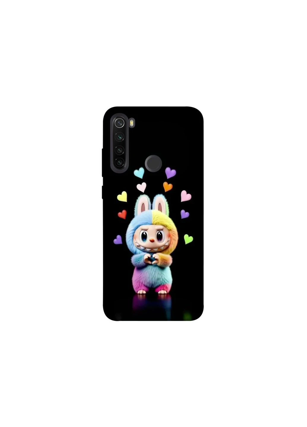 Чохол на Xiaomi Redmi Note 8T Labubu Love Frontalka (354687987)