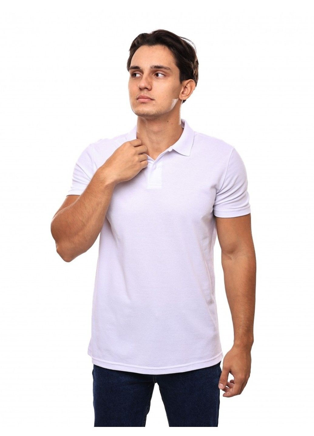 Біла поло чоловіче Dioni