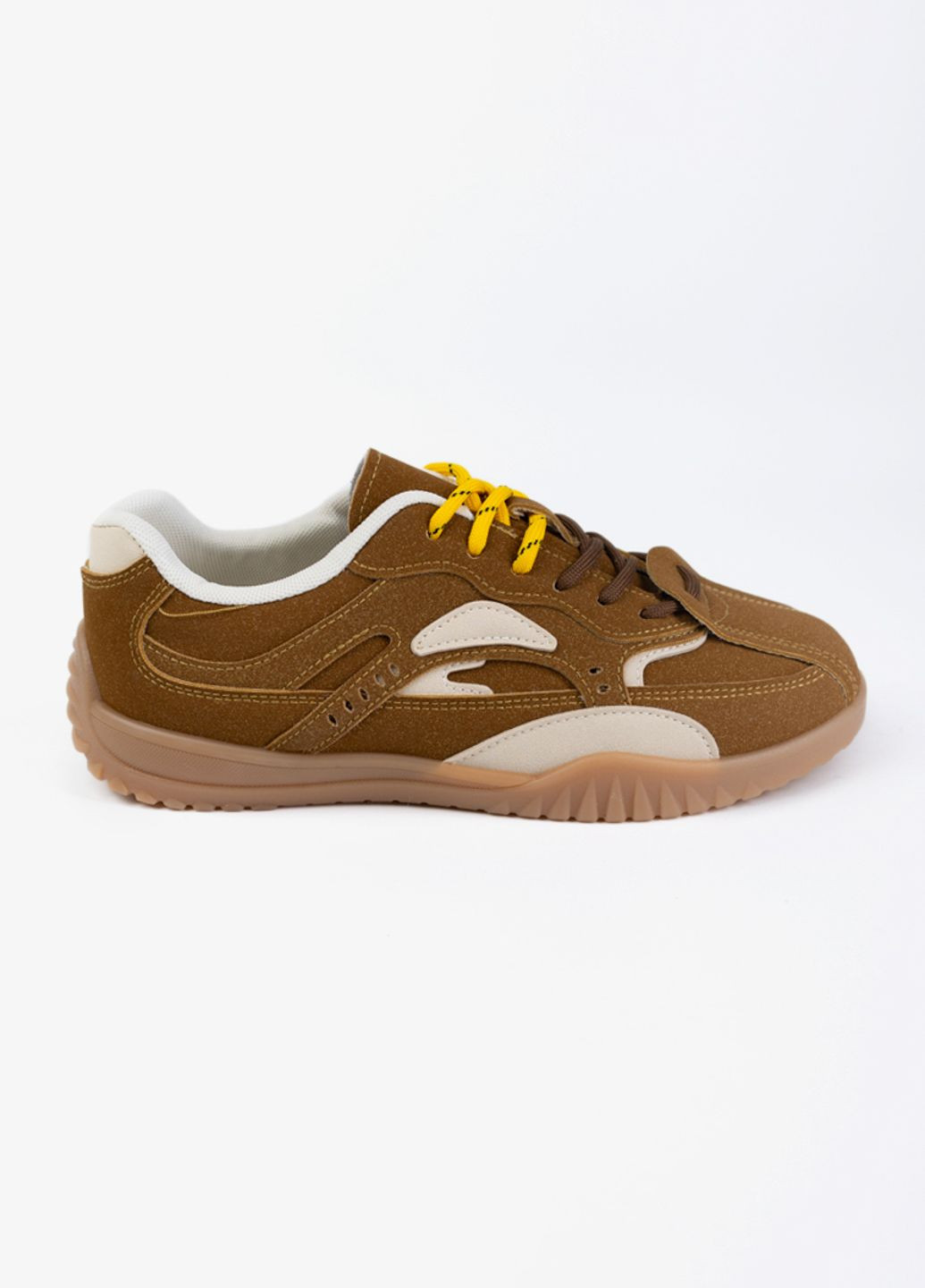 Коричневі кеди жіночі 2025-98-4 коричневі 345696 Power