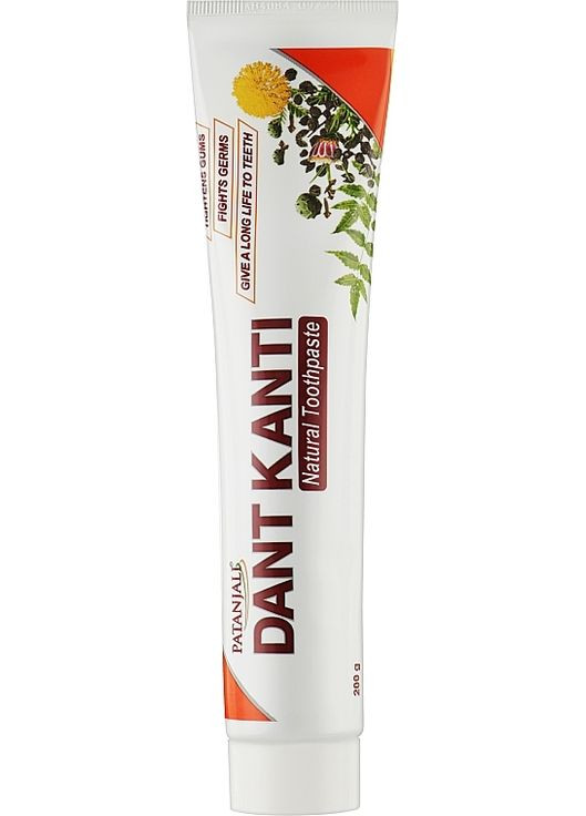Зубна паста "Натуральна" Dant Kanti Natural ToothPaste 200g (1204796-31019691) Patanjali (368625830)