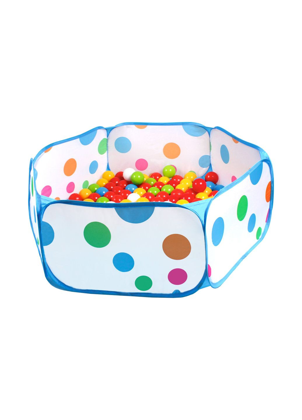 Кульки набір для сухого басейну різнокольорові d-70мм 125шт (TH8942) ТехноК (364113156)