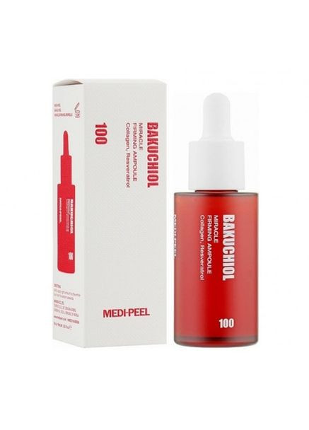 Сыворотка для лица с экстрактом бакучиола Bakuchiol Miracle Firming Ampoule 30мл Medi-Peel (323230475)