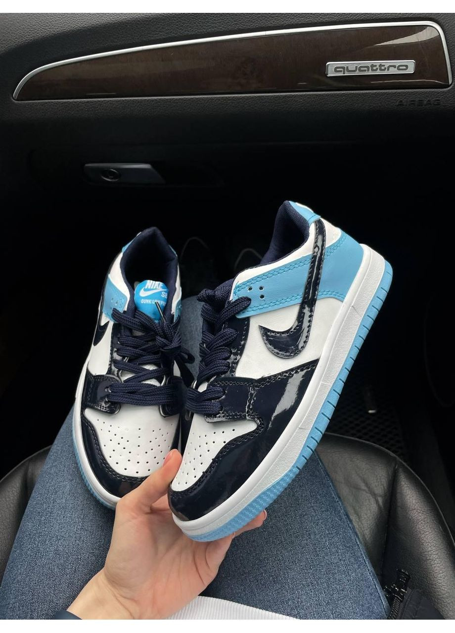 Білі Осінні кросівки чоловічі nike sb dunk blue найк сб данк No Brand