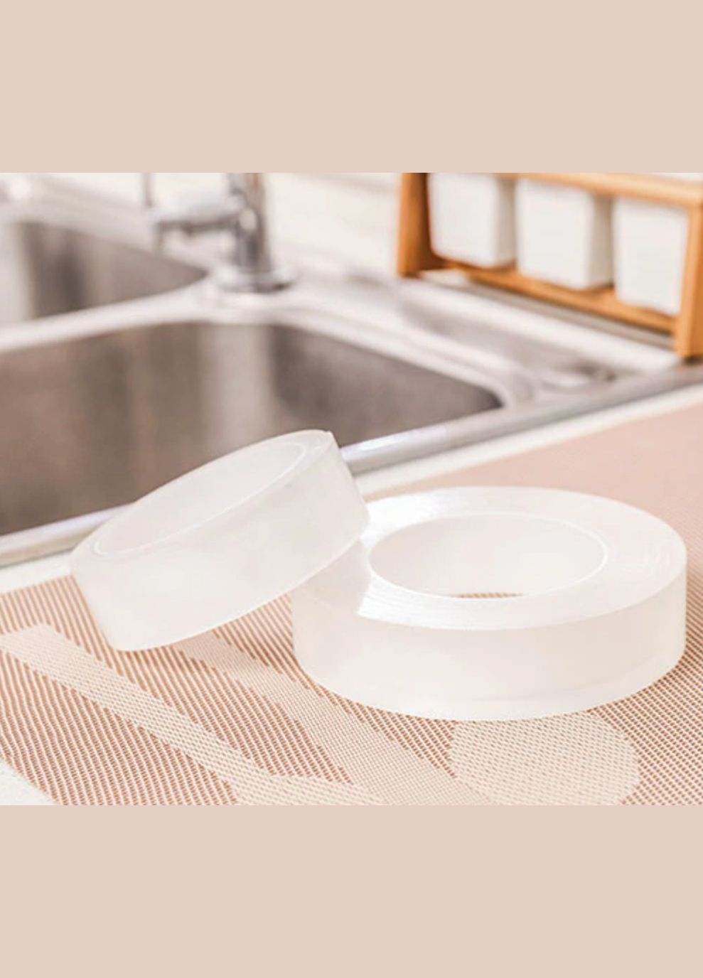 Клейкая водонепроницаемая лента 5905 3 м прозрачная. No Brand (364496384)