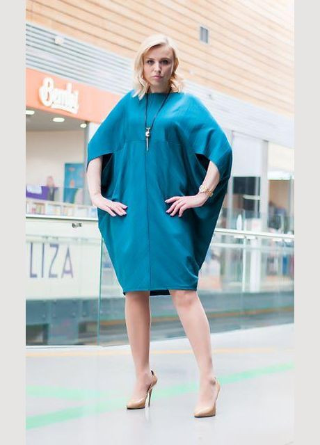 Зеленое вечернее платье-балахон 2 Льва