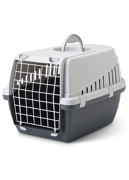 Переноска для собак и котов Trotter 1 49х33х30 см Светло-серый/антрацит (5411388326005) Savic (332881007)