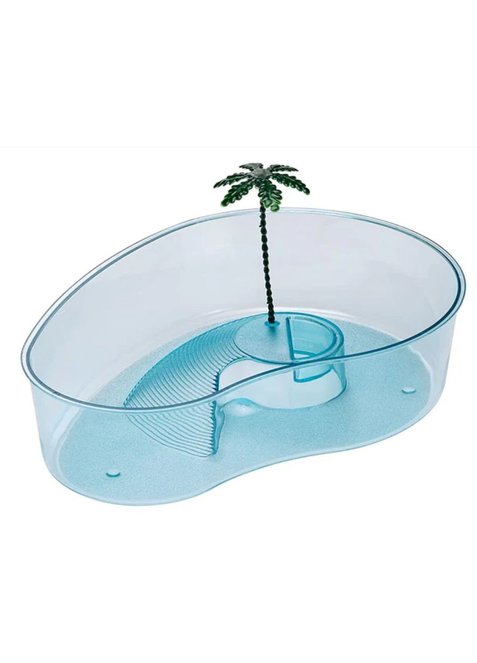 Пластиковый аквариум для черепах Arricot 31x22x7.5 см 60017015 Ferplast (297201793)