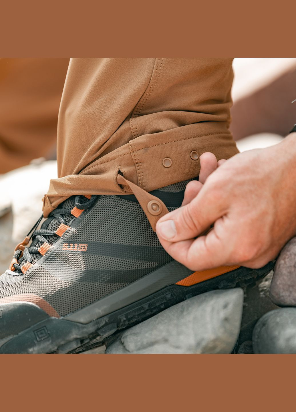 Брюки влагозащитные Cepheus Softshell Pants Pecan (43064ABR-1012-W32/L32) 5.11 Tactical (315822074)