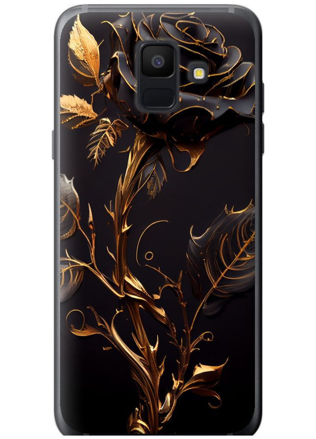 2D пластиковый чехол 'Роза 3' для Endorphone Samsung Galaxy A6 2018 (267500552)