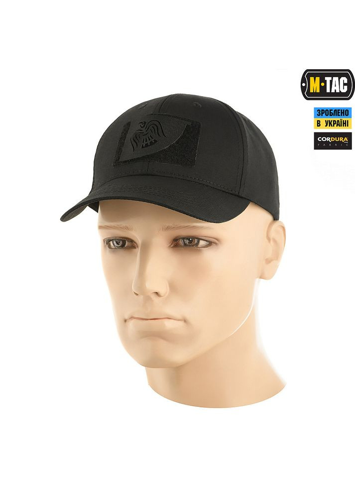 Нашивка Знамя Ворона сквозная Laser Cut Black M-TAC (315047657)