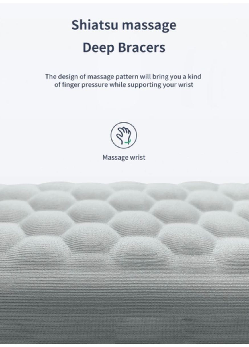 Ергономічний килимок підставка під зап'ястя рук для миші та клавіатури з ефектом пам'яті 1 шт Neon (362577124)