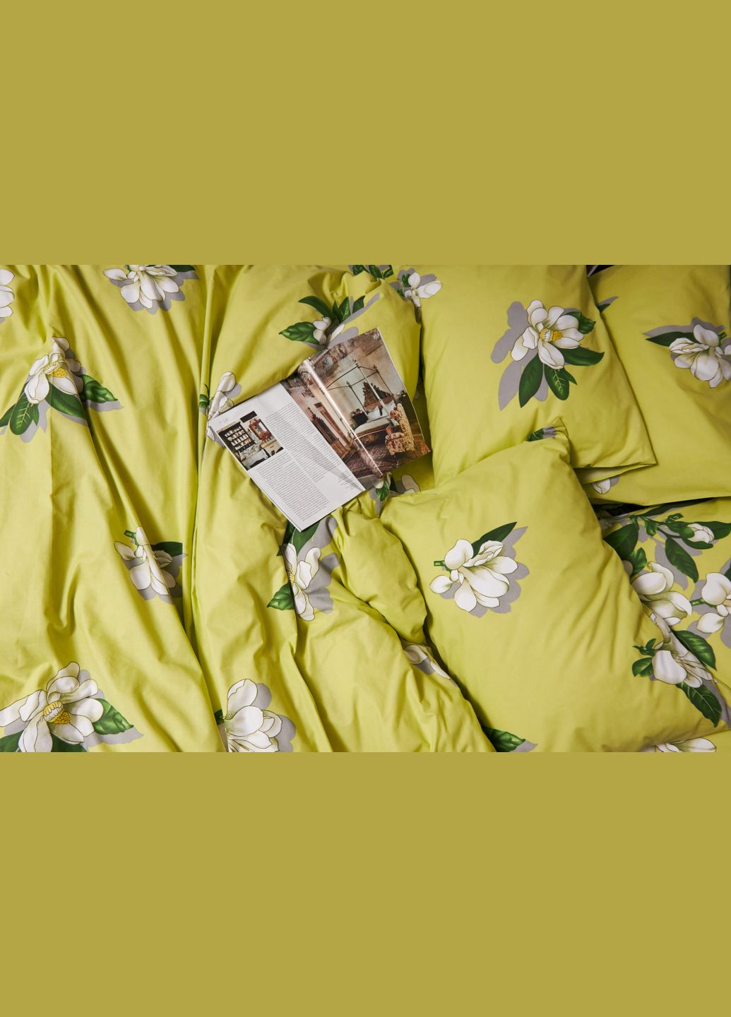 Комплект постельного белья Бязь Gold Люкс «» King Size 220x240 наволочки 2х40х60 (MS-820005495) Moon&Star Wisteria (296910160)