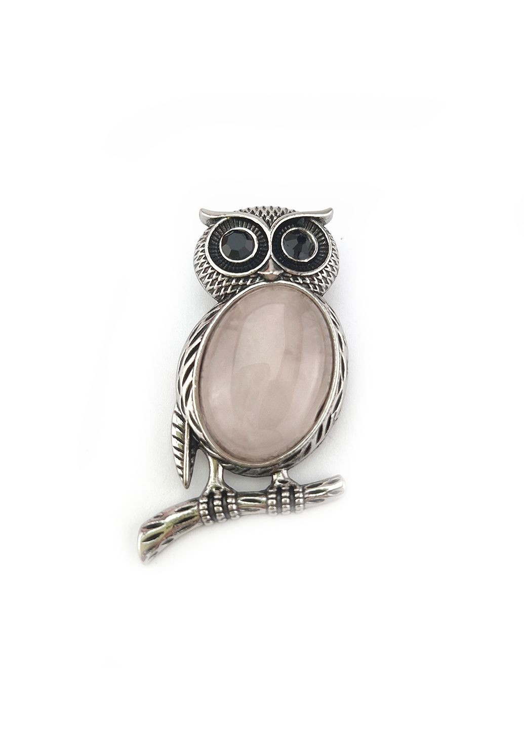 Брошка-підвіска рожевий кварц Luvete (361146094)