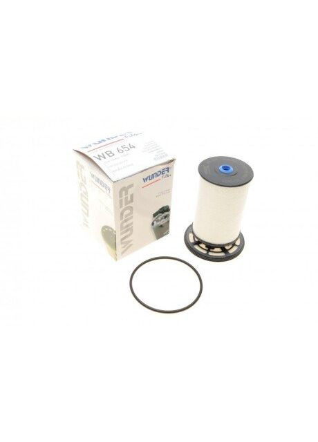 Фільтр паливний Fiat Ducato 2.3D 19 WB 654 (opt-om) Wunder Filter (360501041)