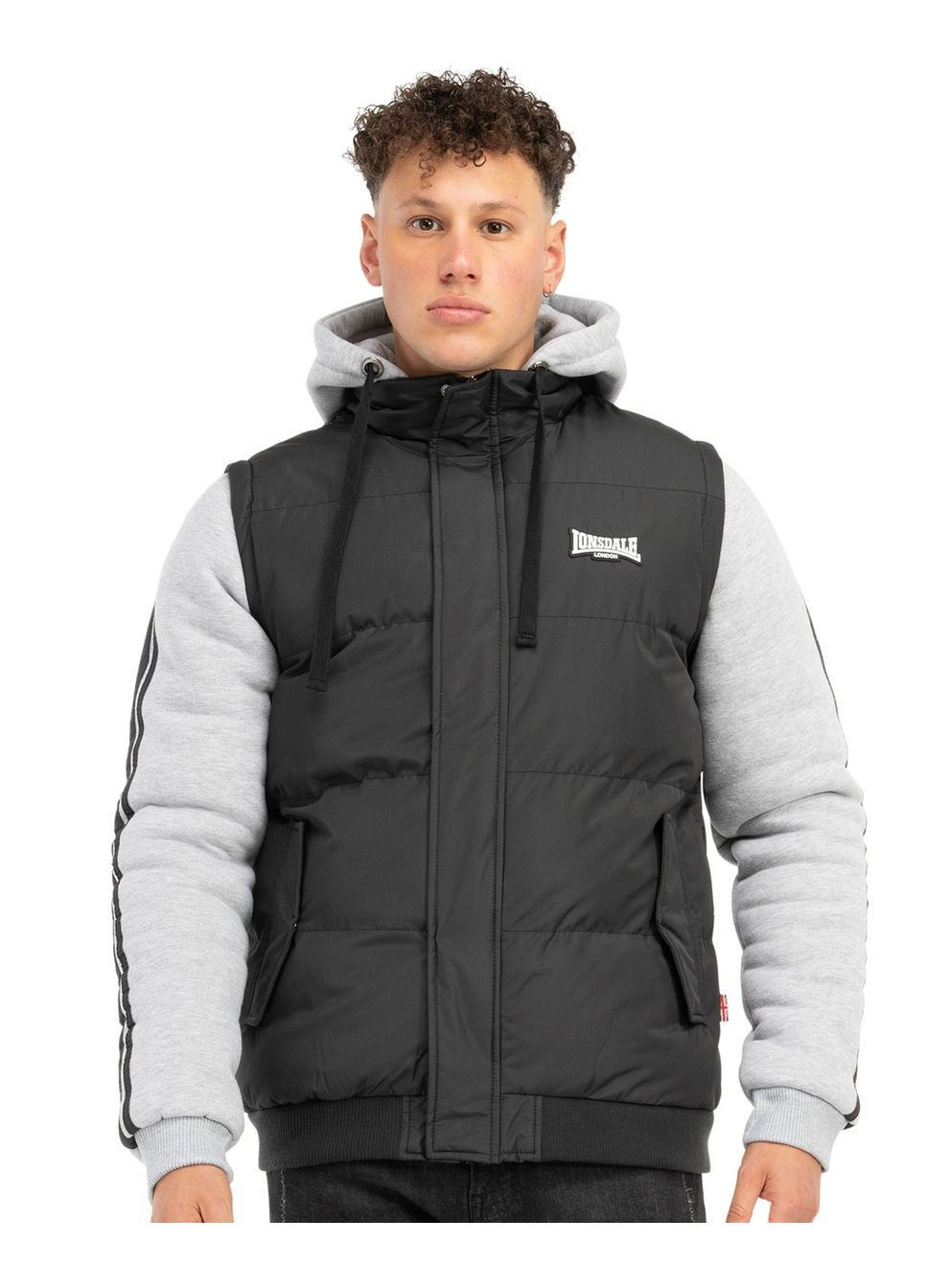 Чорна куртка Lonsdale Dowpot