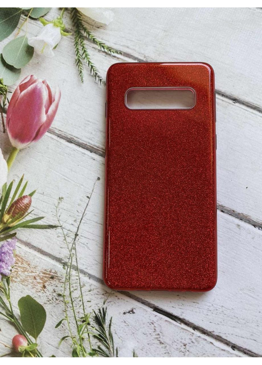 Силіконовий чохол Shine Silicone Case для Samsung Galaxy S10 Червоний Remax (359488903)
