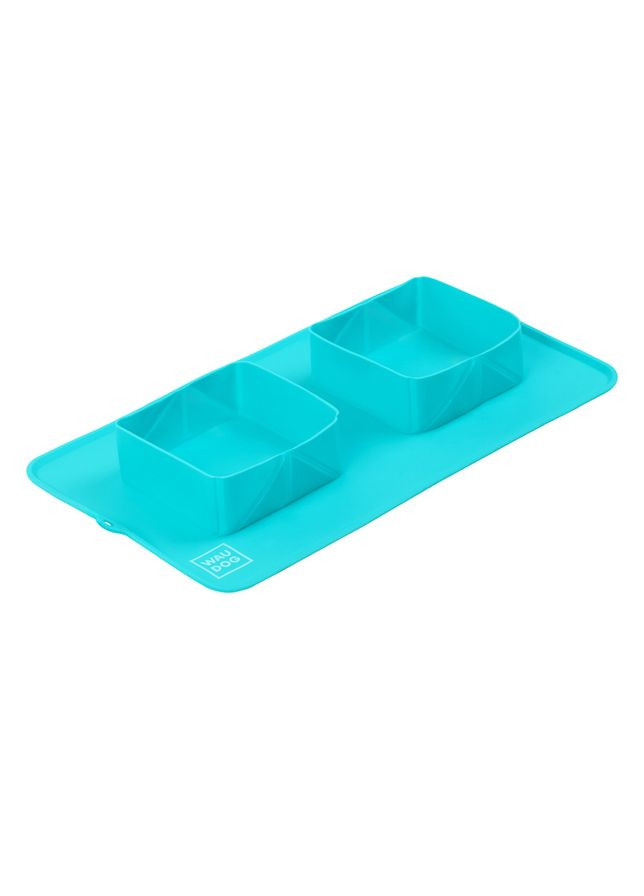 Миска складана WAUDOG Silicone,385х230х50 мм блакитний No Brand (363201490)