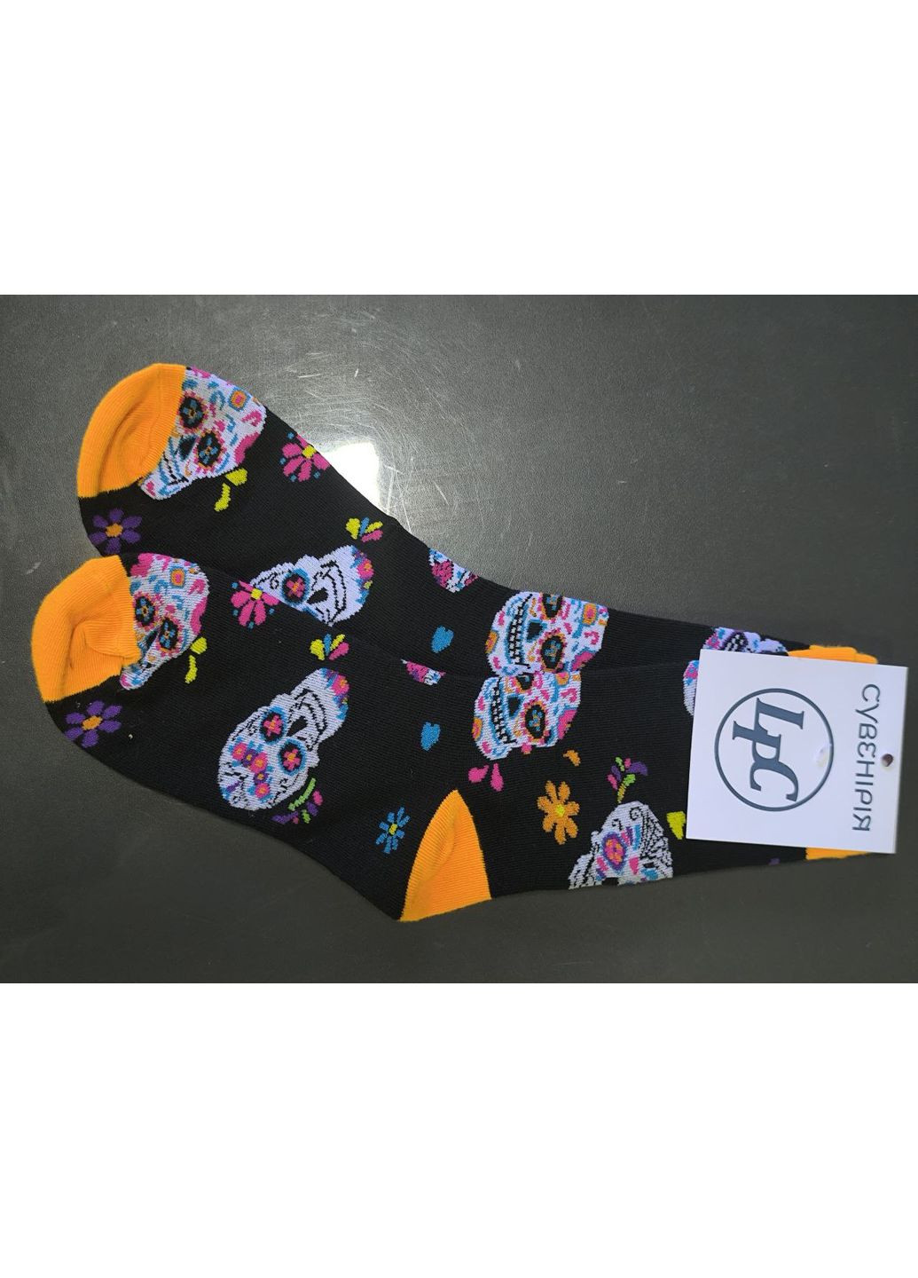 Чорні шкарпетки з принтом LPC (360964490)