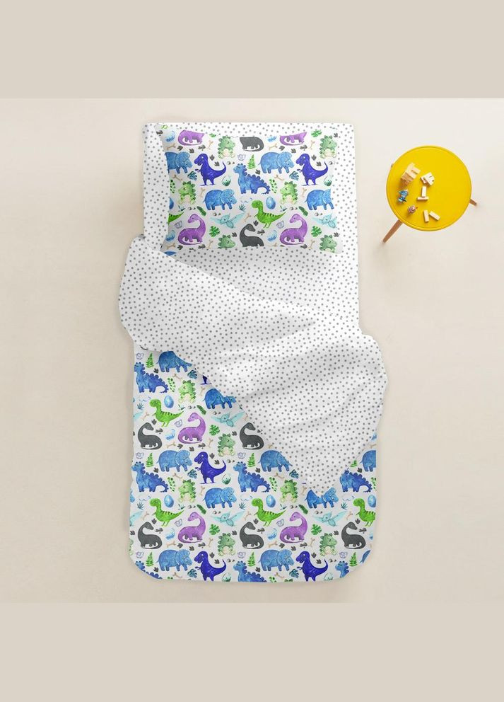 Наволочка на подушку 40х60 COLORFUL DINO (4822052070222) Cosas (366961903)