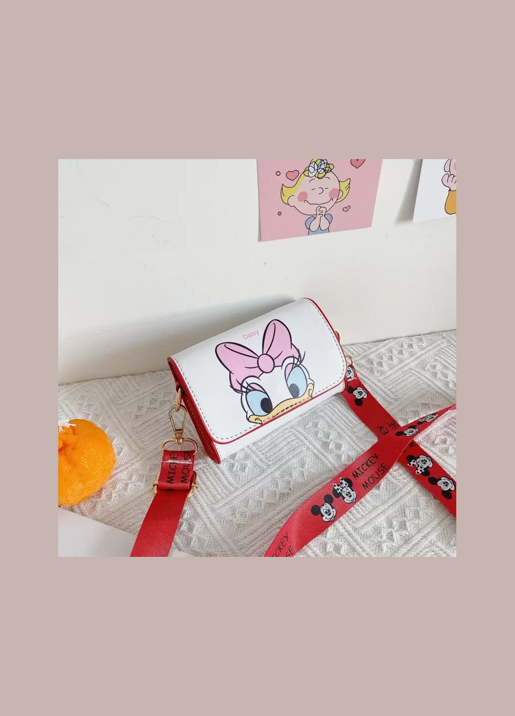 Детская сумочка для девочки герои Дисней Disney Daisy Белая PRC (264913980)