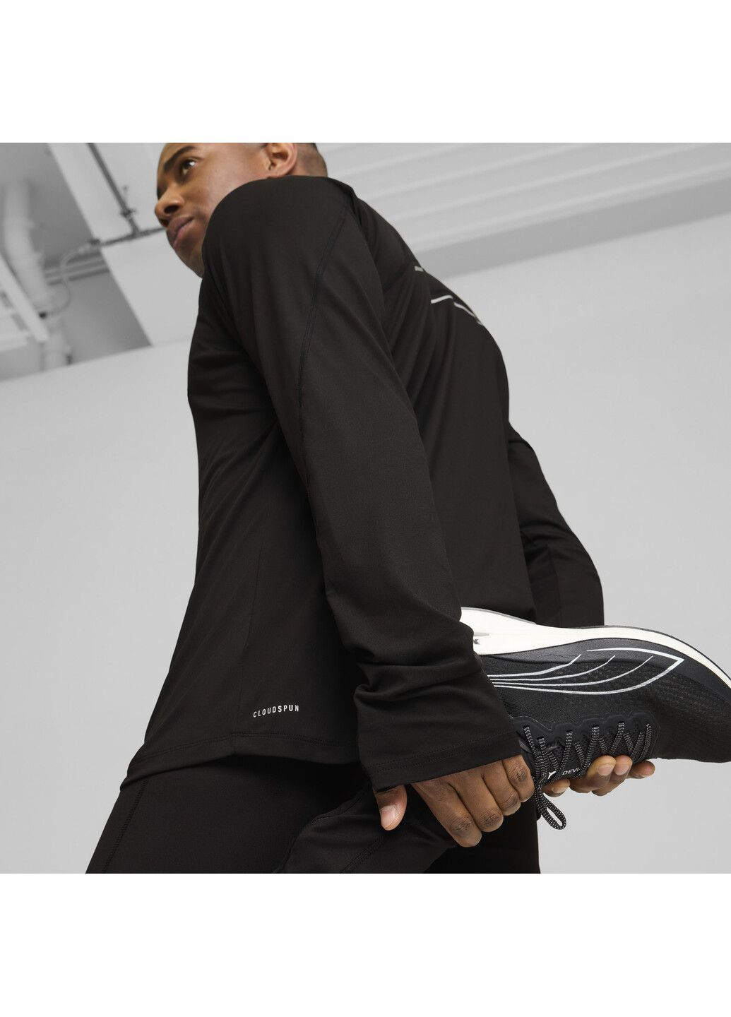 Лонгслив RUN CLOUDSPUN Quarter-Zip Top Men Puma (304121884)