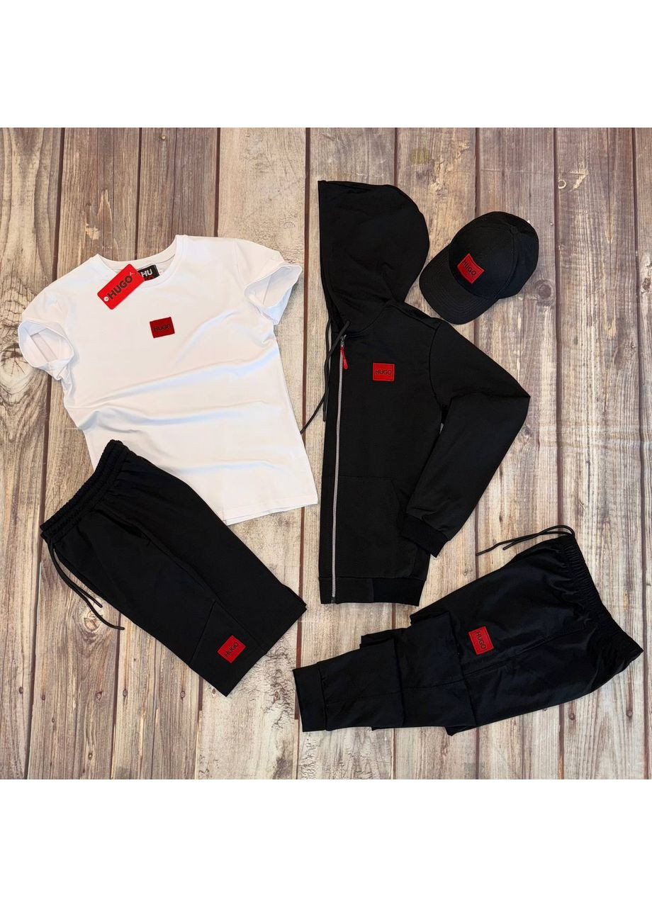 Спортивний костюм, футболка, шорти, кепка No Brand (350197729)