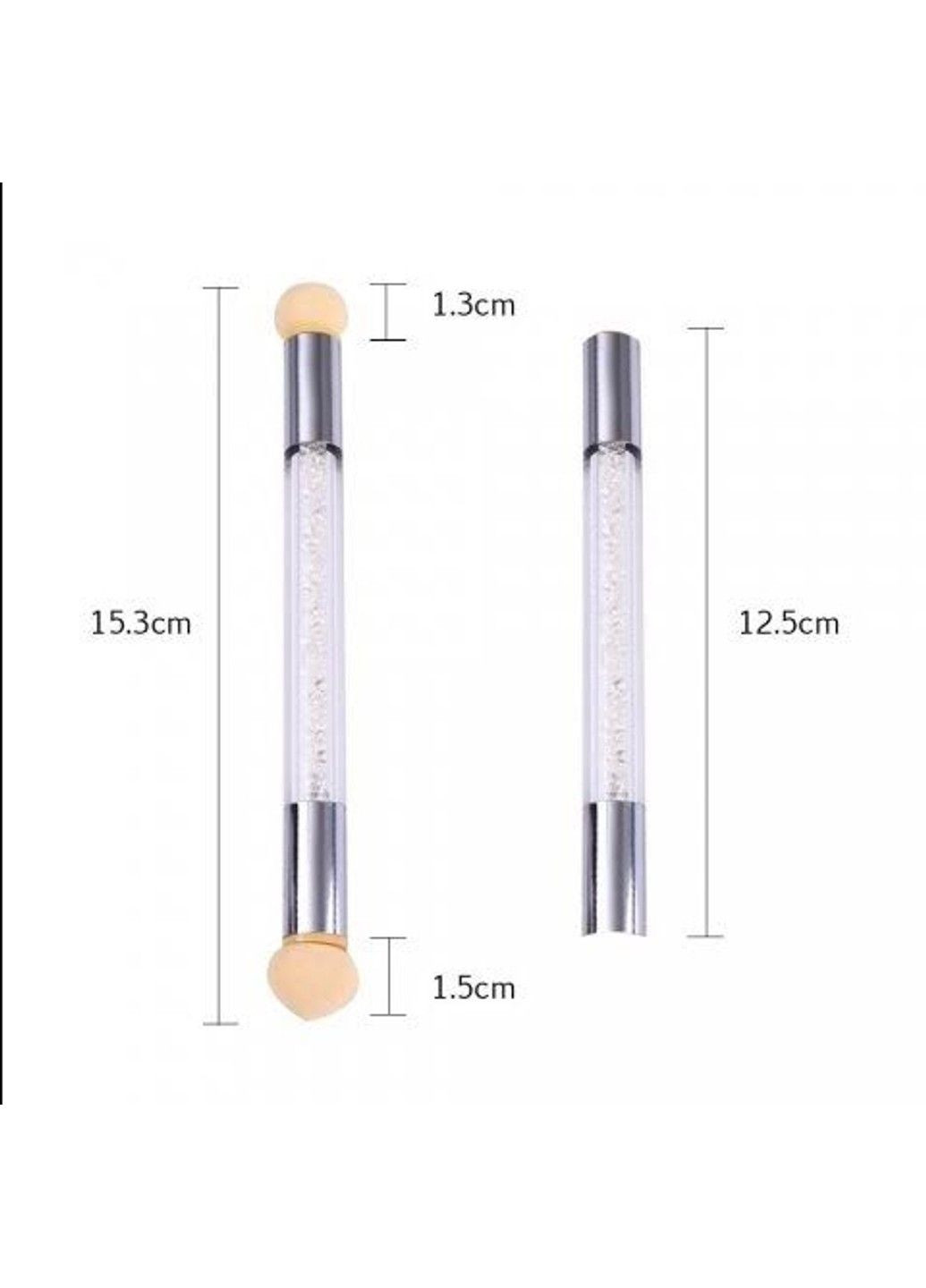 Спонж двусторонний для аэропуффинга с камушками MagicNail (292734111)