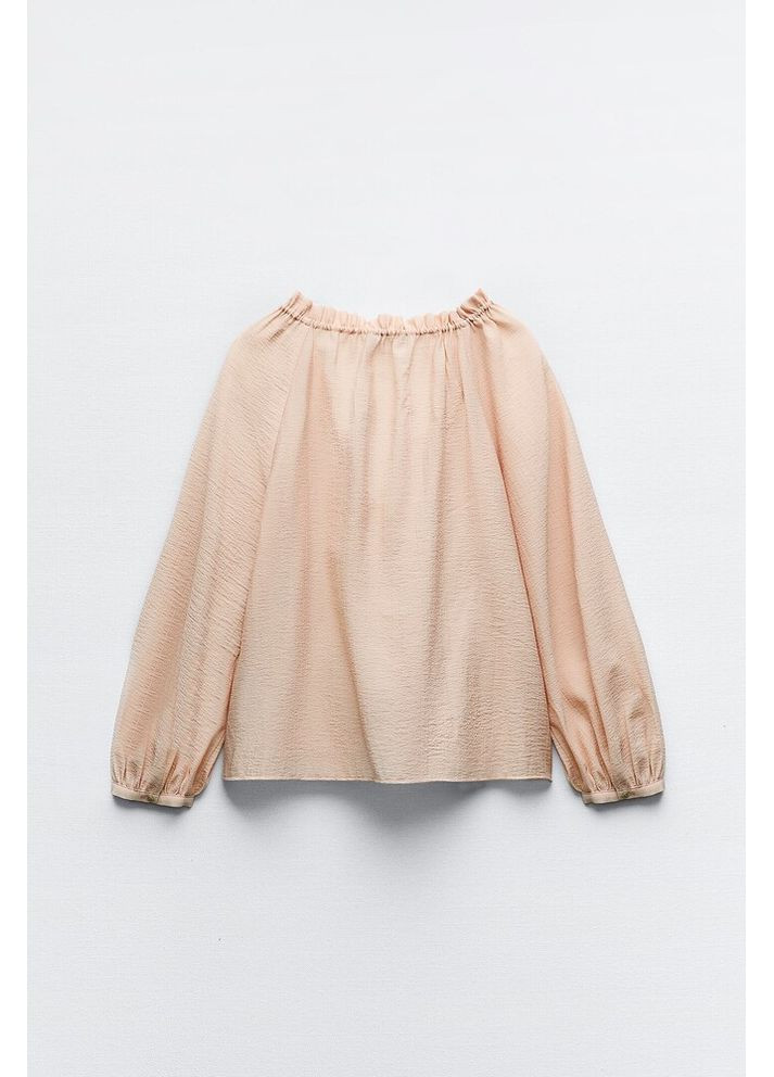 Пудрова блузка 3666/157 Zara