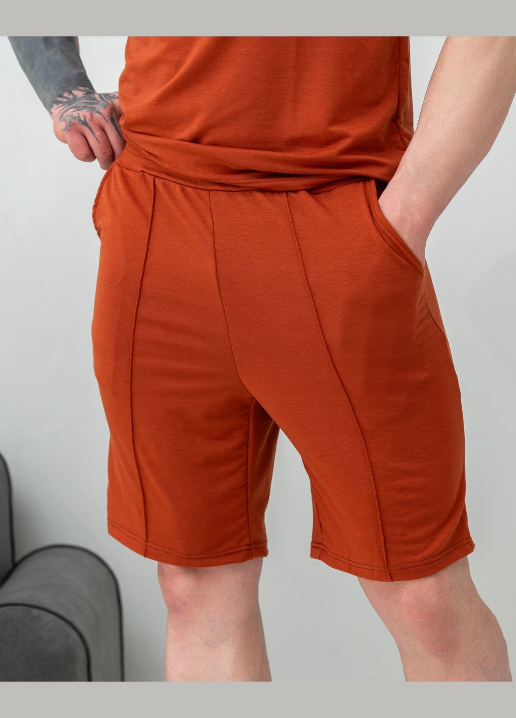 Комплект мужской летний (шорты+поло) No Brand комплект (295563378)