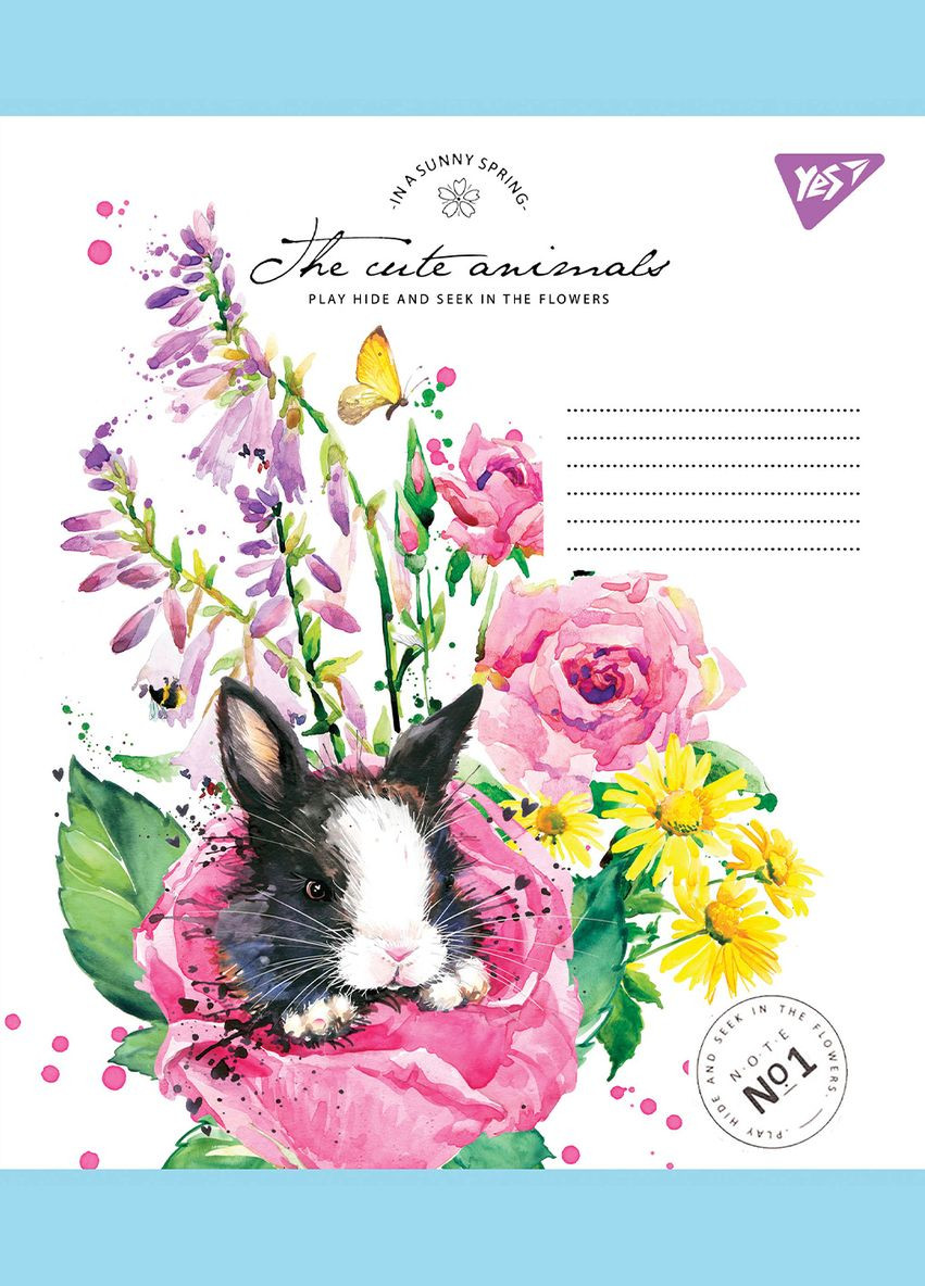 Набор тетрадей Sunny spring А5 в линейку 12 листов 25 шт. () Yes 766952 (337471659)