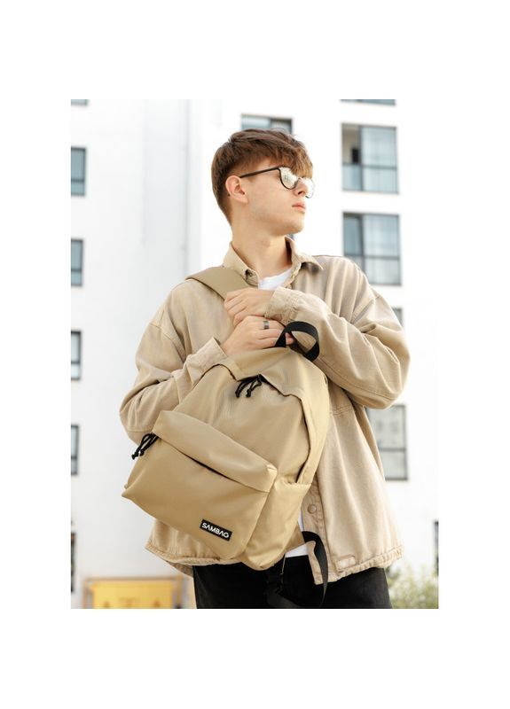 Чоловічий рюкзак Active тканевий койот Sambag (329996501)