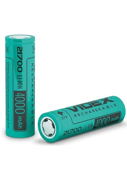 Аккумулятор Li-ion 21700 3,7V 4000mAh Videx (370779653)