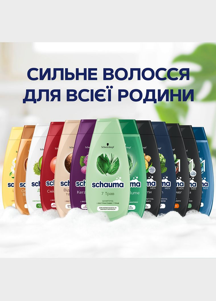 Шампунь Men Sports Power 2 в 1, для волос и тела, 750 мл Schauma (328401923)