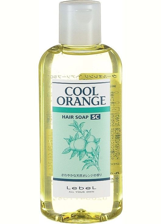 Шампунь "Суперхолодний апельсин" Cool Orange Shampoo 200ml (486131-86215) Lebel (368607346)