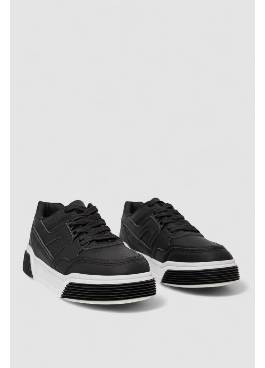 Кросівки жіночі, колір чорно-білий, 256RCB008 Girnaive чорні (361384418)