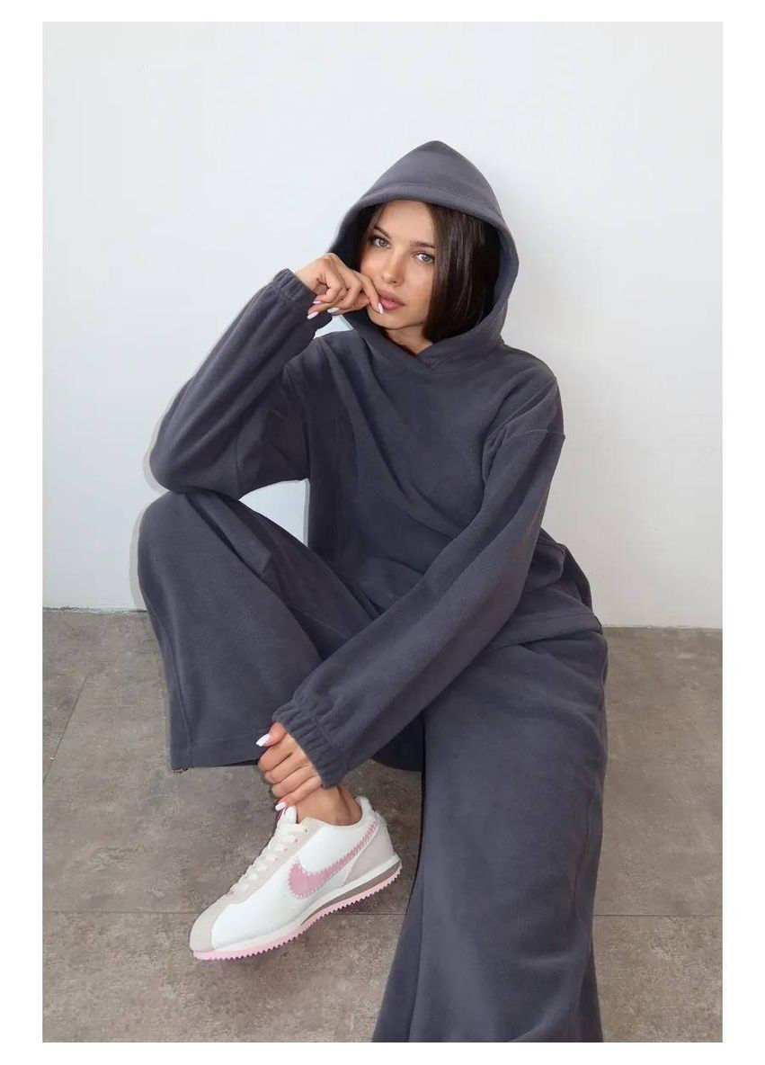 Жіночий базовий костюм фліс No Brand С832/833-713 (369932600)