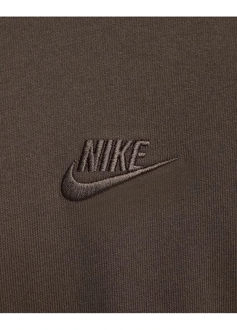 Коричневая футболка t-shirt sportswear premium essentials brown fb9766-237 Nike
