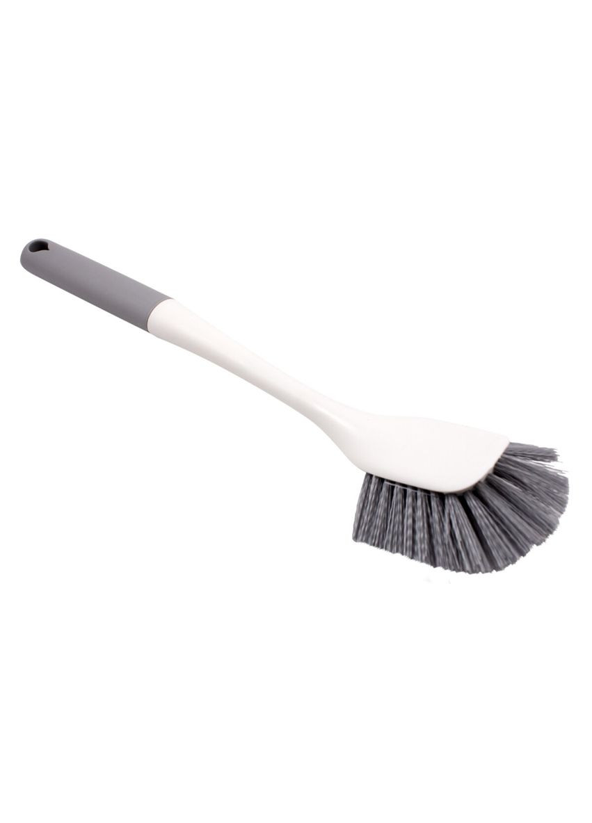 Щетка для посуды Tetra, белая, пластик, термопластичная резина Arino (326843741)